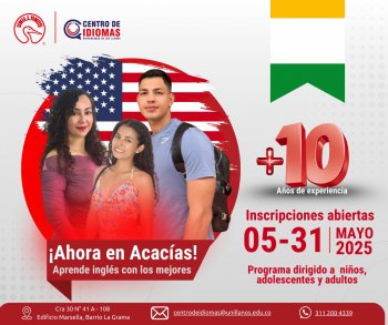 INSCRIPCIONES ABIERTAS ACACÍAS